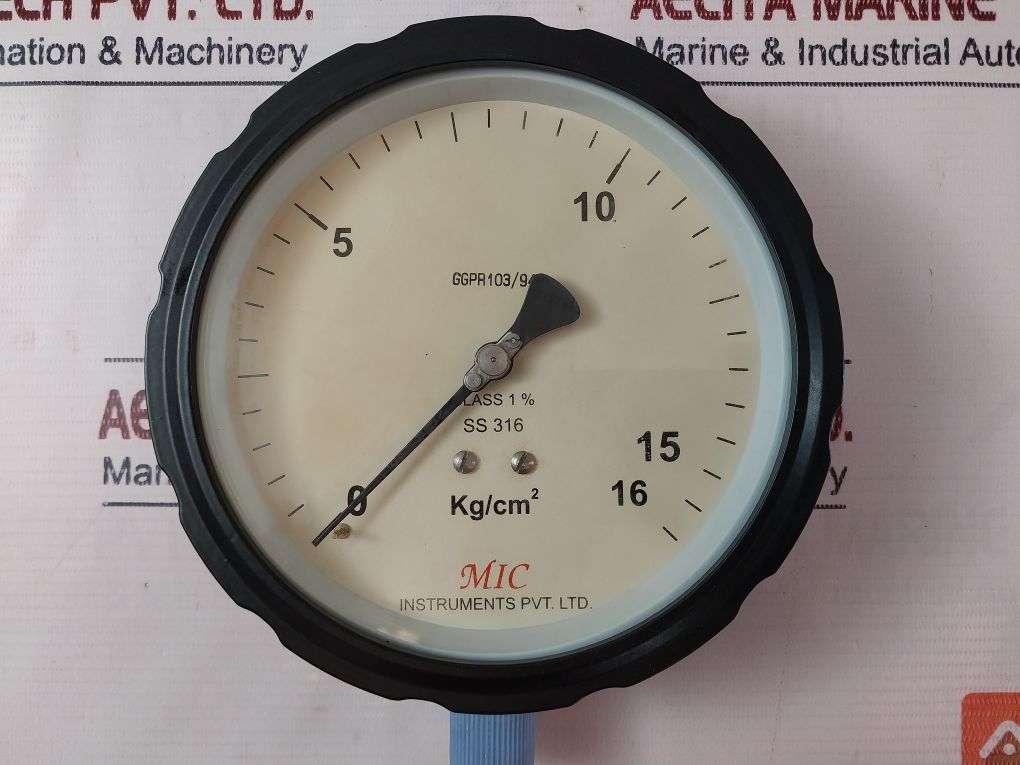 Mic Instruments 0-16 Kg/Cm2