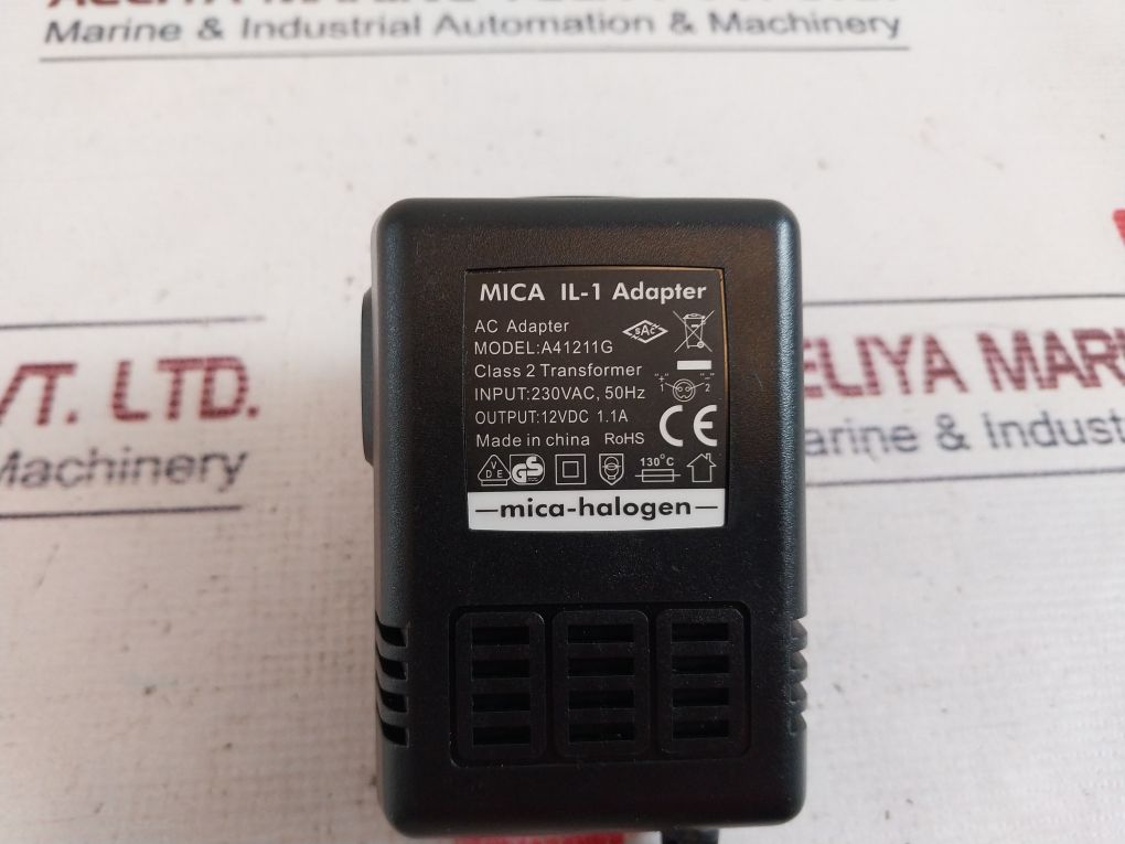 Mica A41211G Ac Adapter 230Vac 50Hz