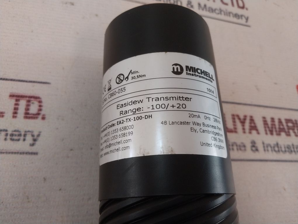 Michell Ea2-tx-100-dh Dew-point Transmitter -100/+20