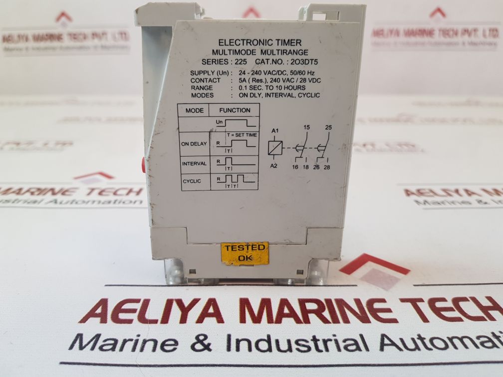 Gic 203Dt5 Micon Electronic Timer 24-240 Vac/Dc 50/60 Hz