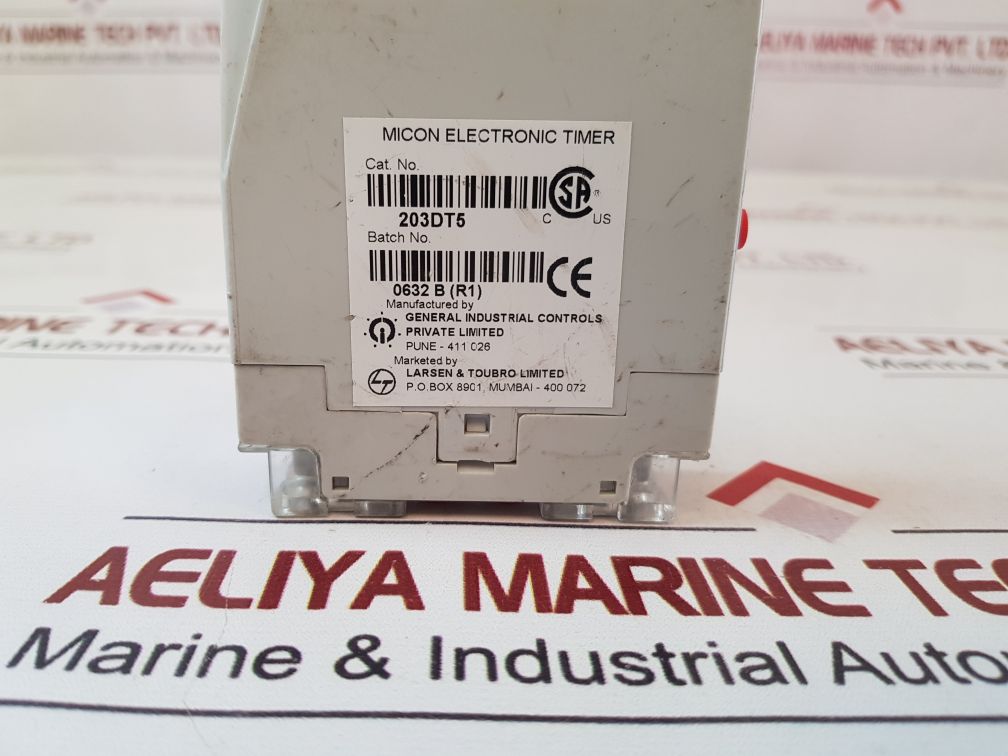 Gic 203Dt5 Micon Electronic Timer 24-240 Vac/Dc 50/60 Hz