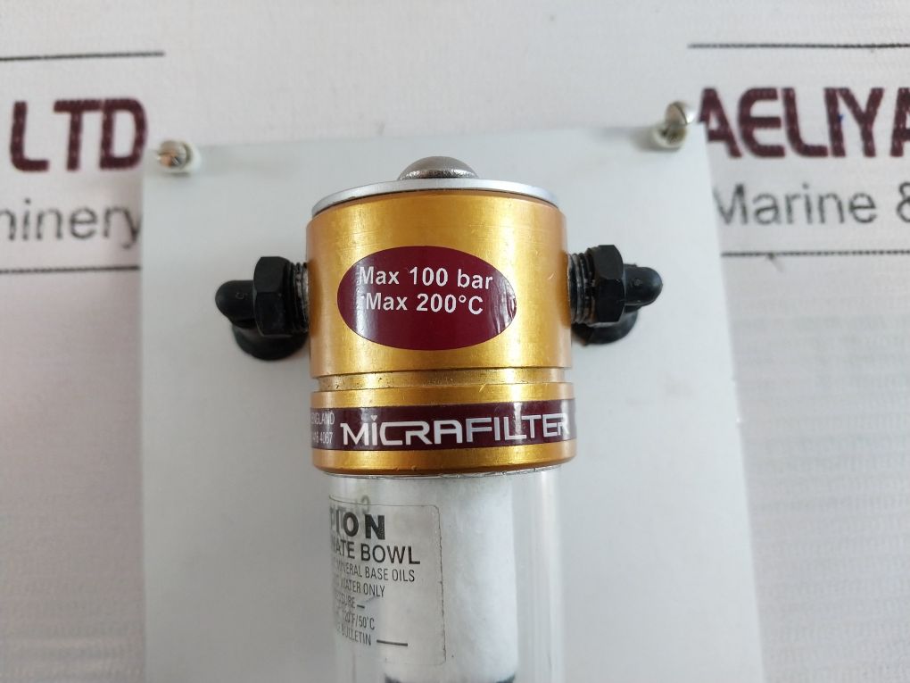 Micrafilter Mg-101-1232 Coalescing Filter 100Bar 200°C