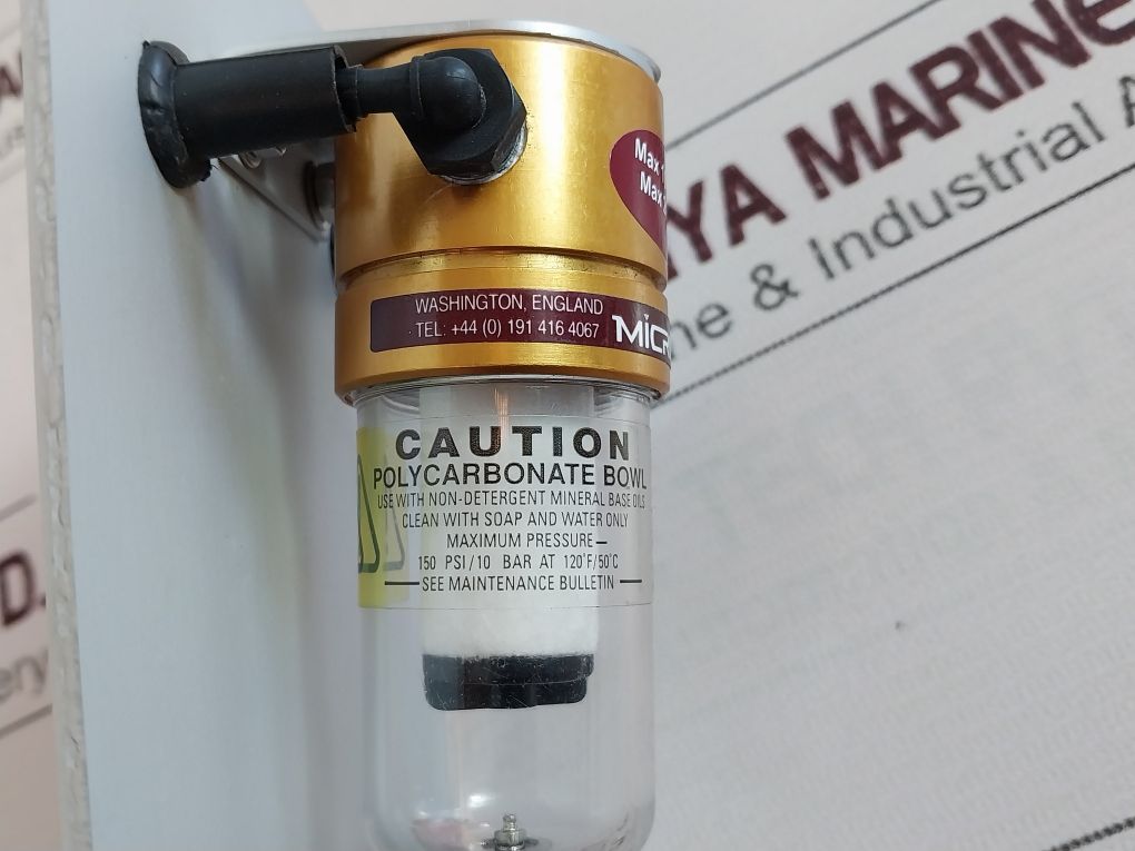 Micrafilter Mg-101-1232 Coalescing Filter 100Bar 200°C