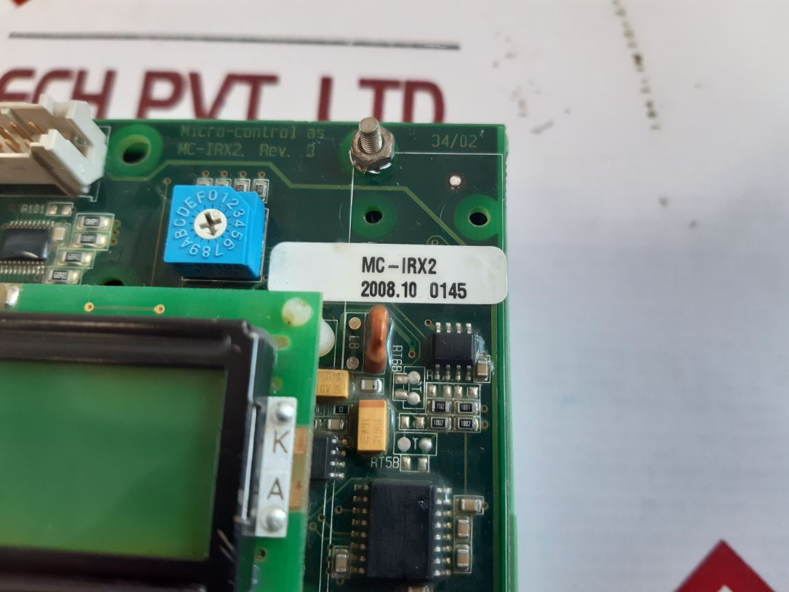 Micro-control Mc-irx2 Terminal Board Rev.3 – Aeliya Marine Tech