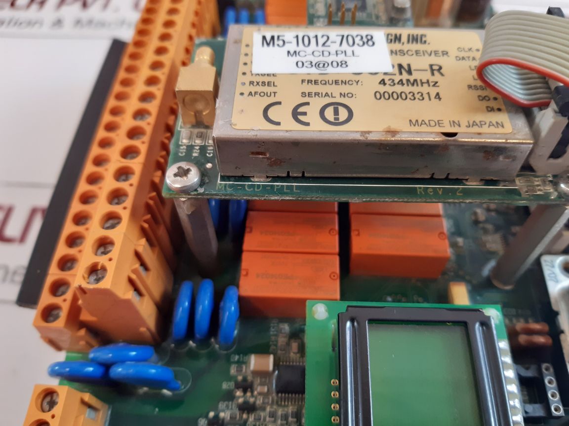 Ext2 Micro Control Micro-control Mc-irx2 Terminal Board Rev.3 – Aeliya Marine Tech