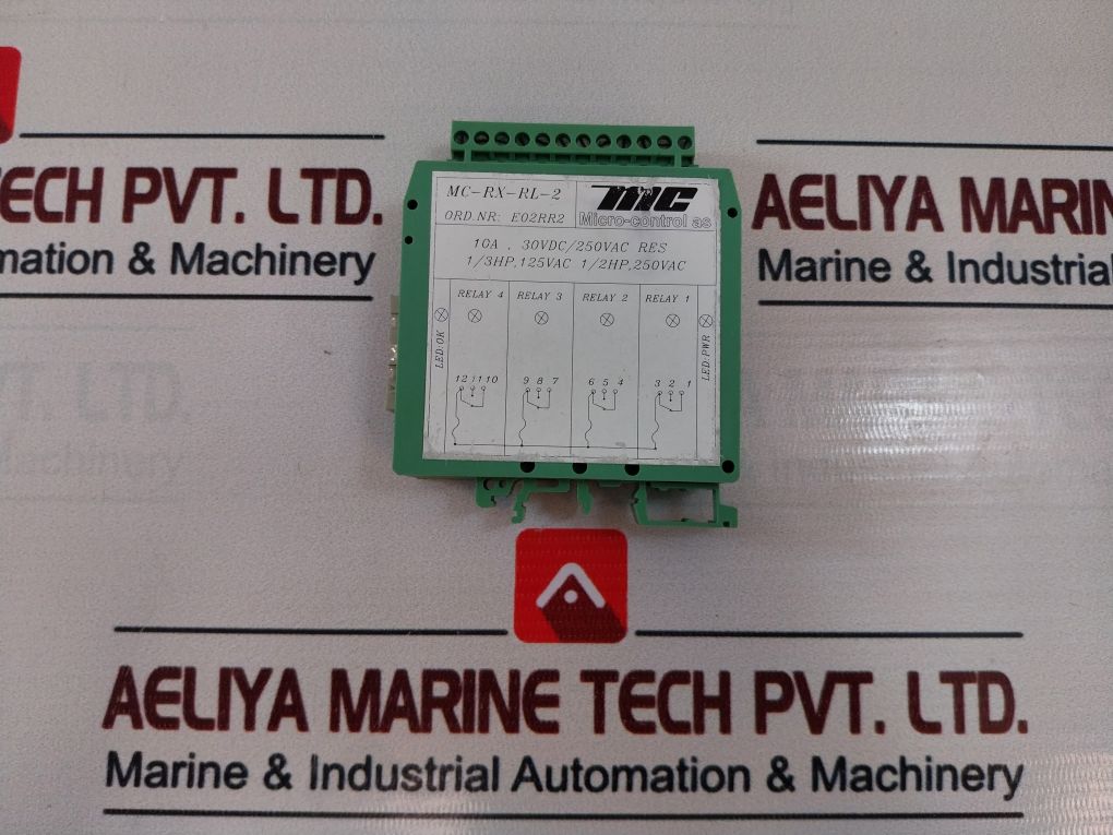 Micro-control Mc-rx-rl-2 Alternative Relay 10A 30Vdc/250Vac