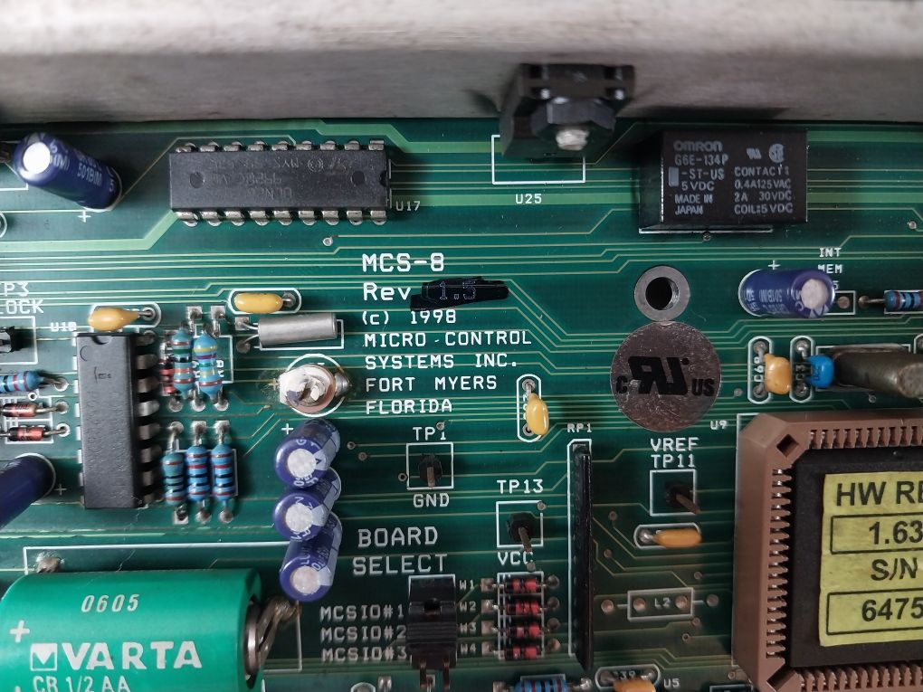 Micro Control Systems Mcs-8 Printed Circuit Board
