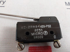 Micro Switch Wz-2Rw84429-p52 Microswitch