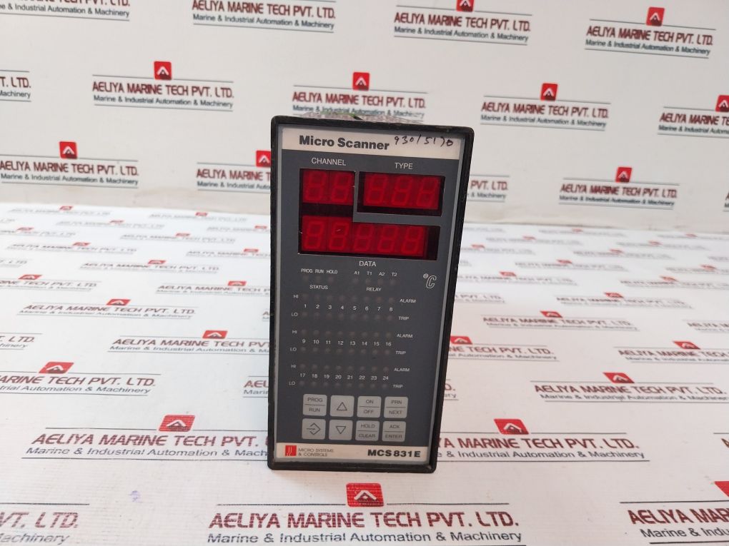 Micro Systems & Controls Mcs831E Temperature Scanner 9305170
