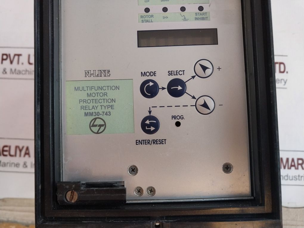 Microelettrica Scientifica L&T Mm30-743 Multifunction Motor Protection Relay