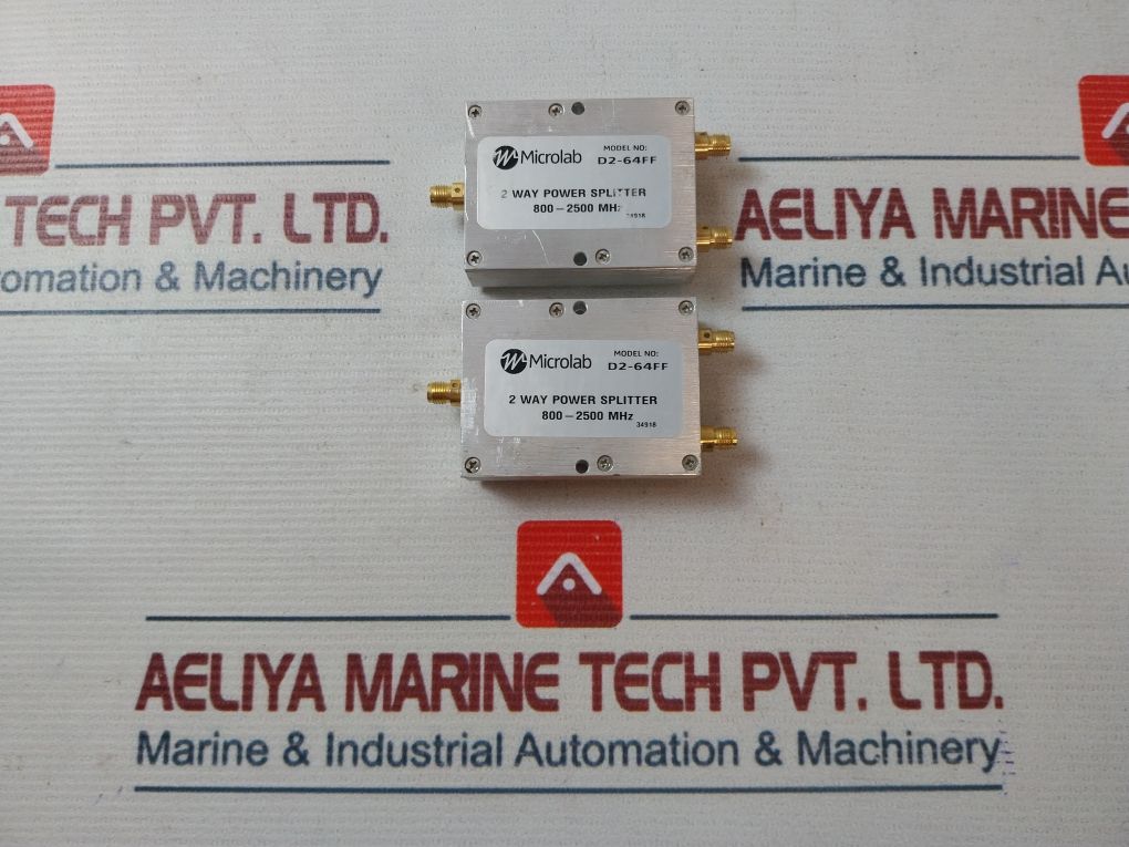 Microlab D2-64Ff 2 Way Power Splitter 800-2500 Mhz