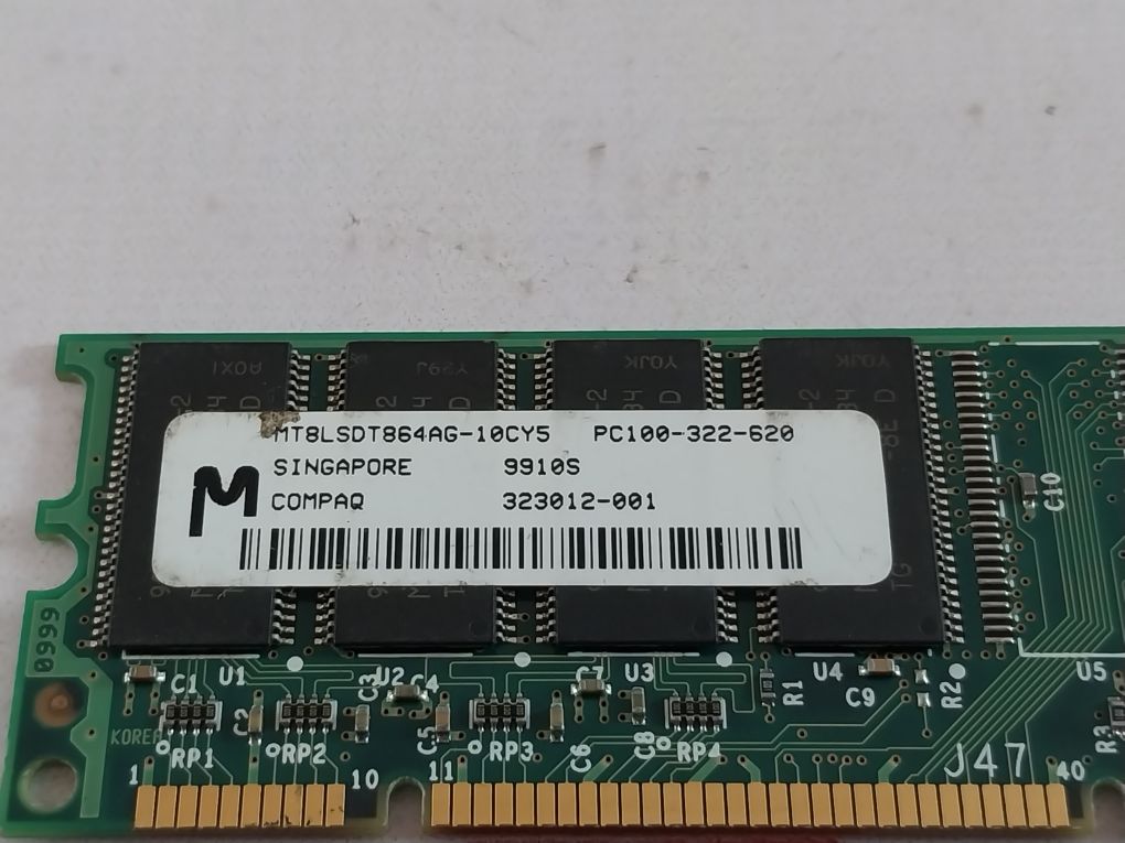 Micron Mt8Lsdt864Ag-10Cy5 Memory Ram