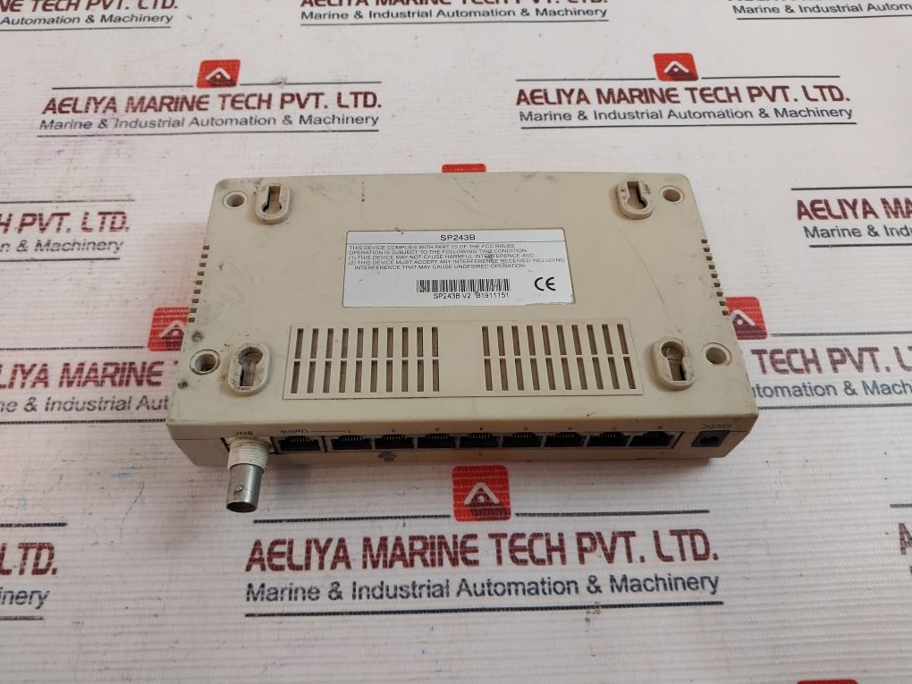 Micronet Sp243B 10Base-t Etherhub Uplink Bnc Network Hub 7.5Vdc