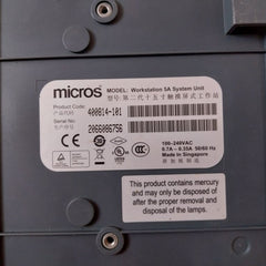 Micros 400814-101C Workstation 5A System Unit 100-240Vac