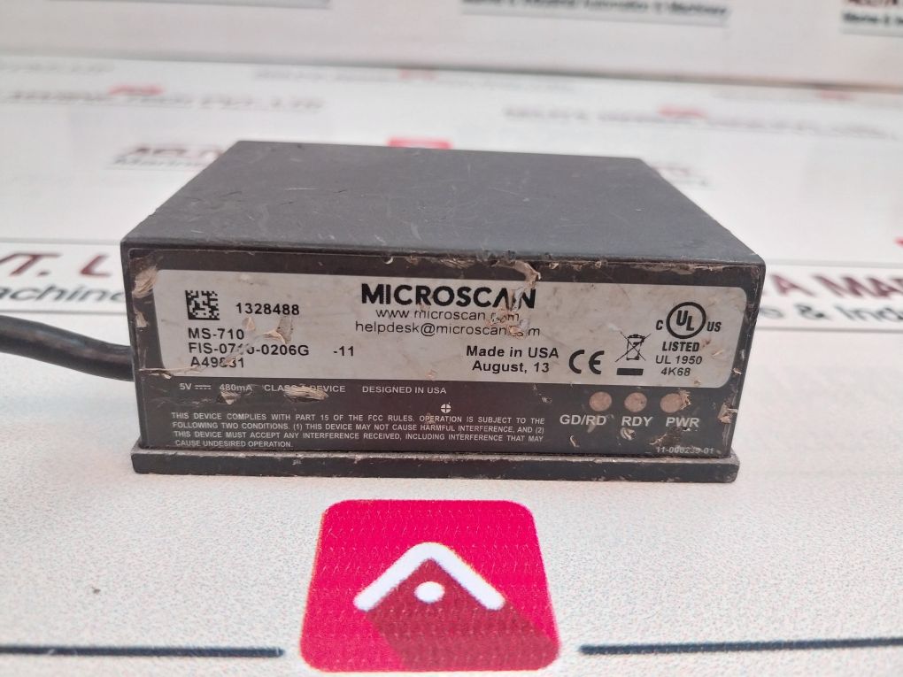 Microscan Ms-710 Code Scanner 5V Dc 480Ma