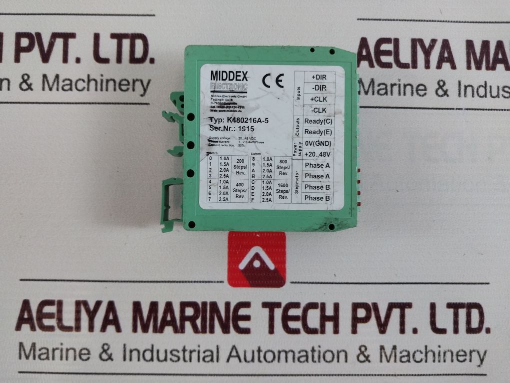 Middex K480216A-5 Motor Controller Sn: 1915 20...48 Vdc