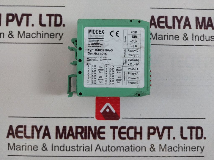 Middex K480216A-5 Motor Controller Sn: 1915 20...48 Vdc