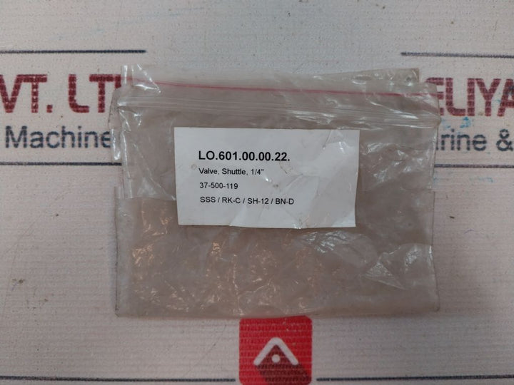 Midland-acs 2Shvsn122 Stainless Steel Shuttle Valve 1/4