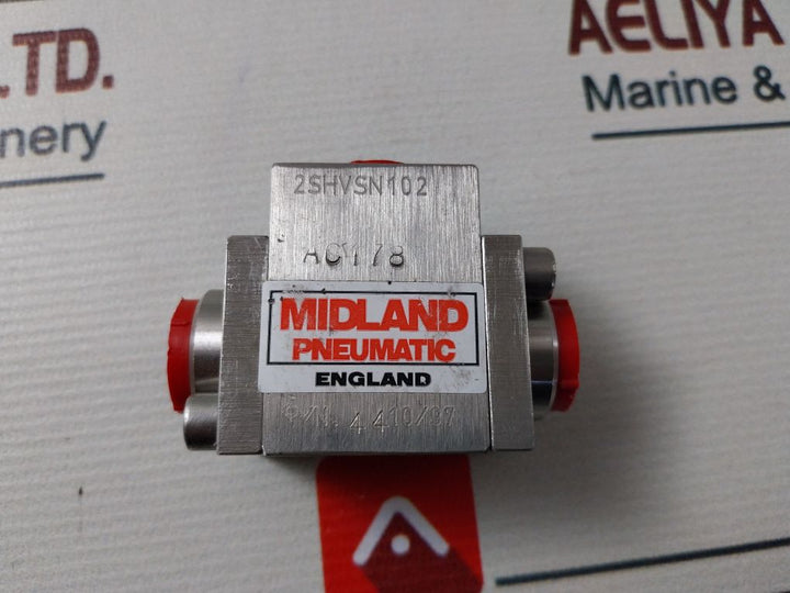 Midland Pneumatic 1931520-04 Shuttle Valve 1/4 X 145 Psi