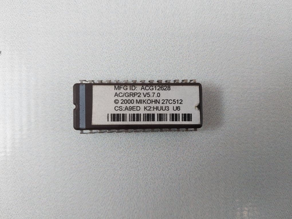 Lot Of 6X Mikohn 27C512 Eprom Chip