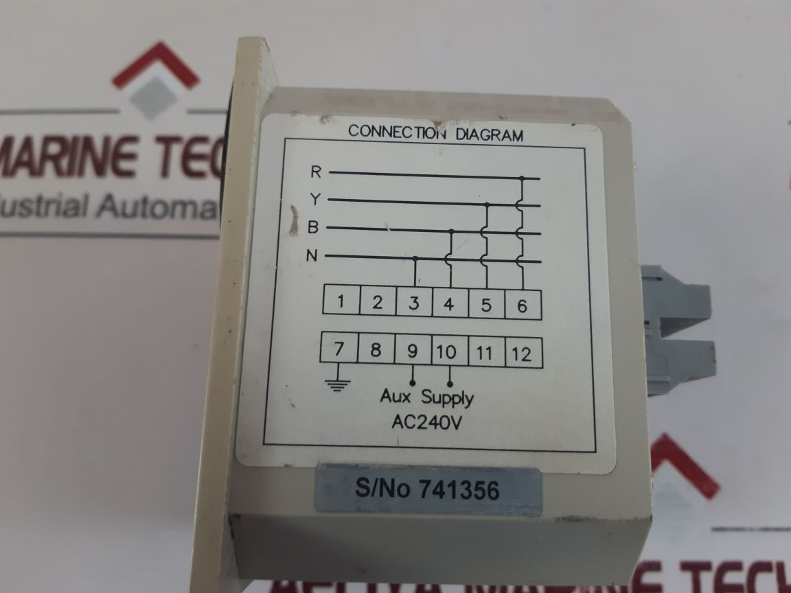 Mikro Dvm 360 Digital Voltmeter Ac240V