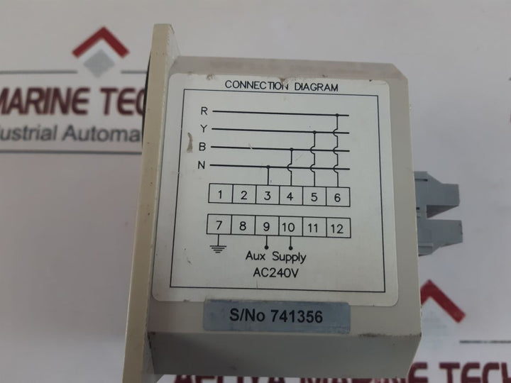 Mikro Dvm 360 Digital Voltmeter Ac240V