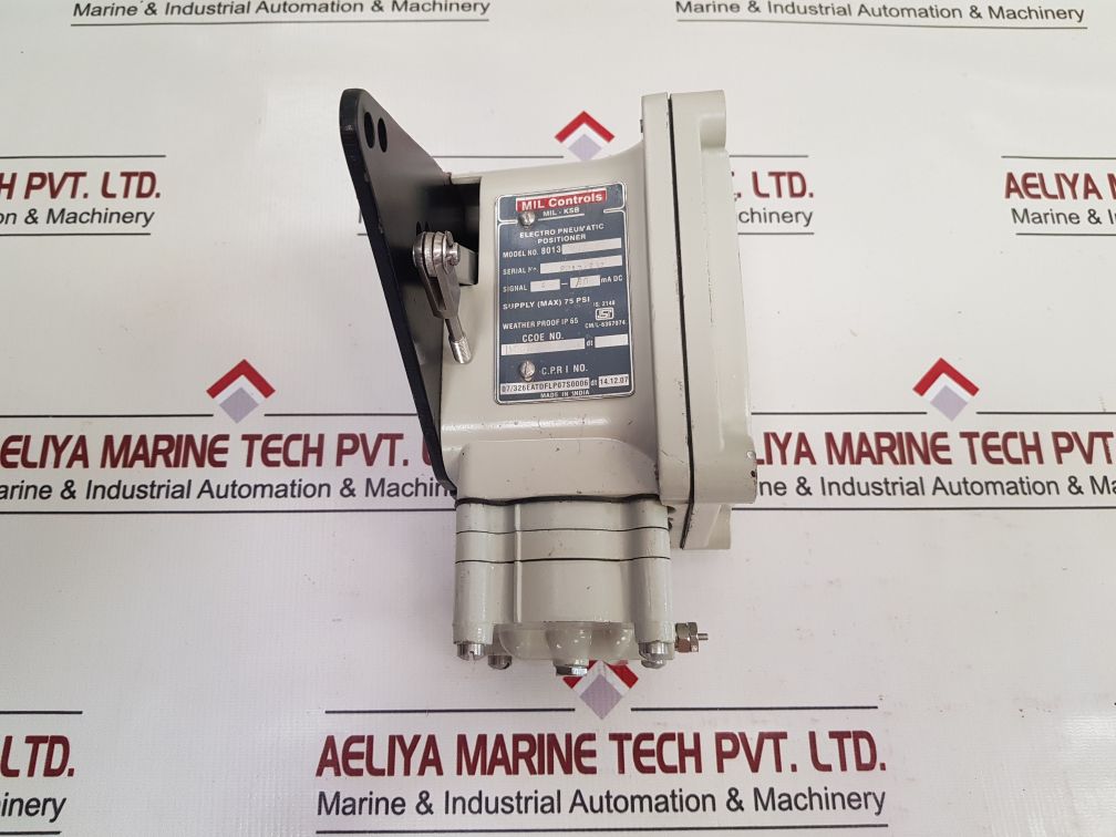 Mil Controls 8013 Electro-pneumatic Valve Positioner
