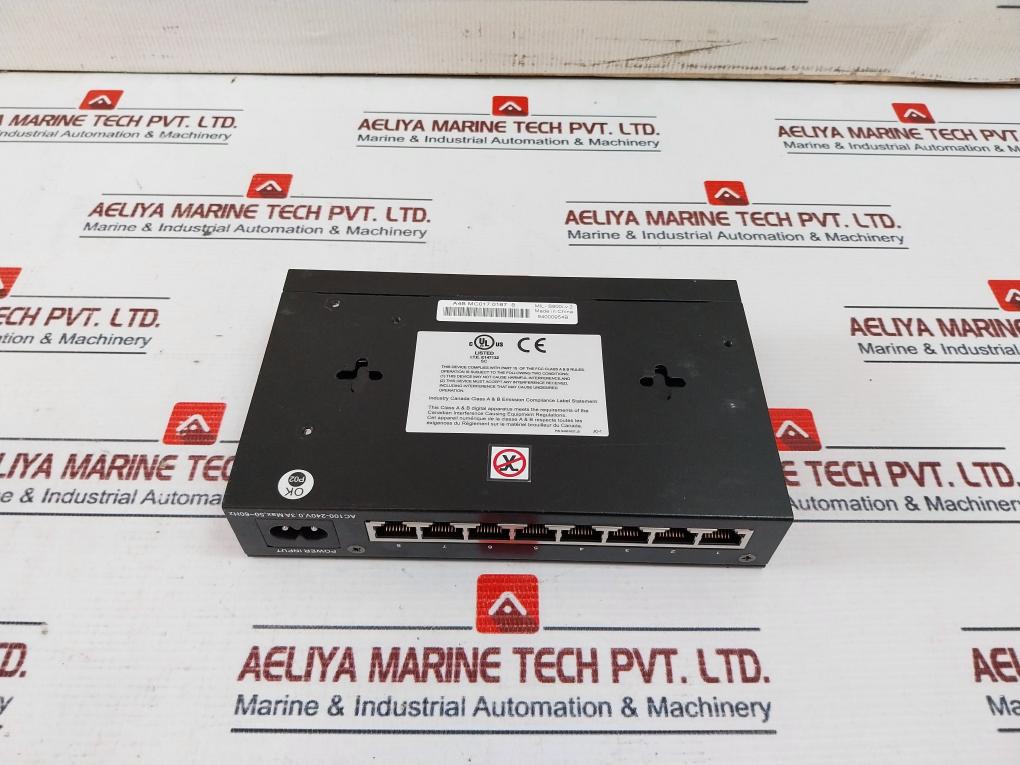 Milan Mil-s800I-v2 8 Port 10/100 Ethernet Port Switch Ac100-240V, 0.3A Max