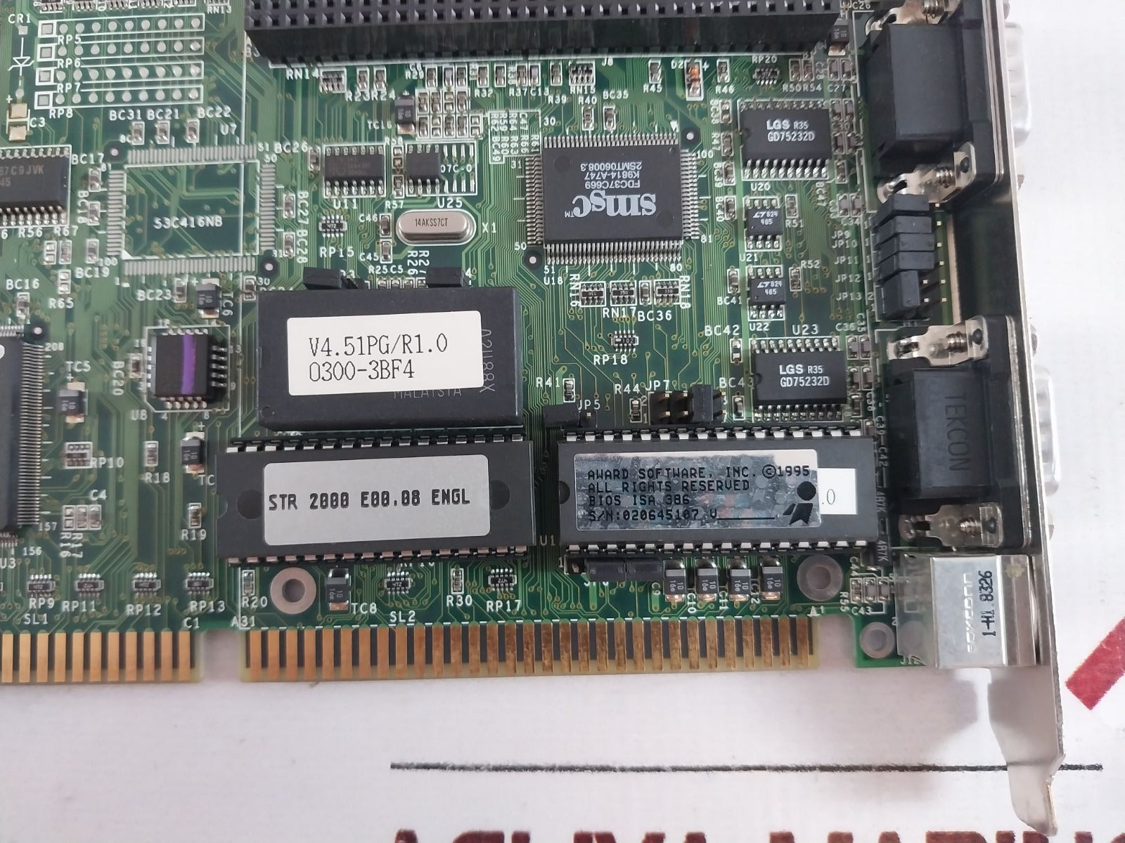 Miller Electric Kj040000 300C Control Interface Board