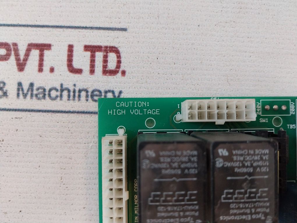 Milnor 08Bhfrcb Circuit Board Rev A