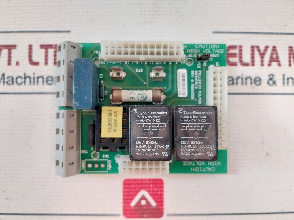 Milnor 08Bhfrcb Circuit Board Rev A