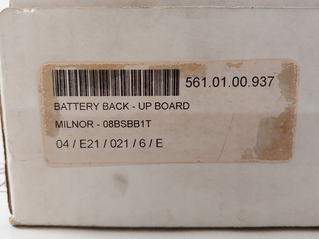 Milnor 08Bsbb1T Without Battery