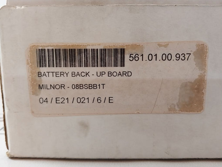 Milnor 08Bsbb1T Without Battery