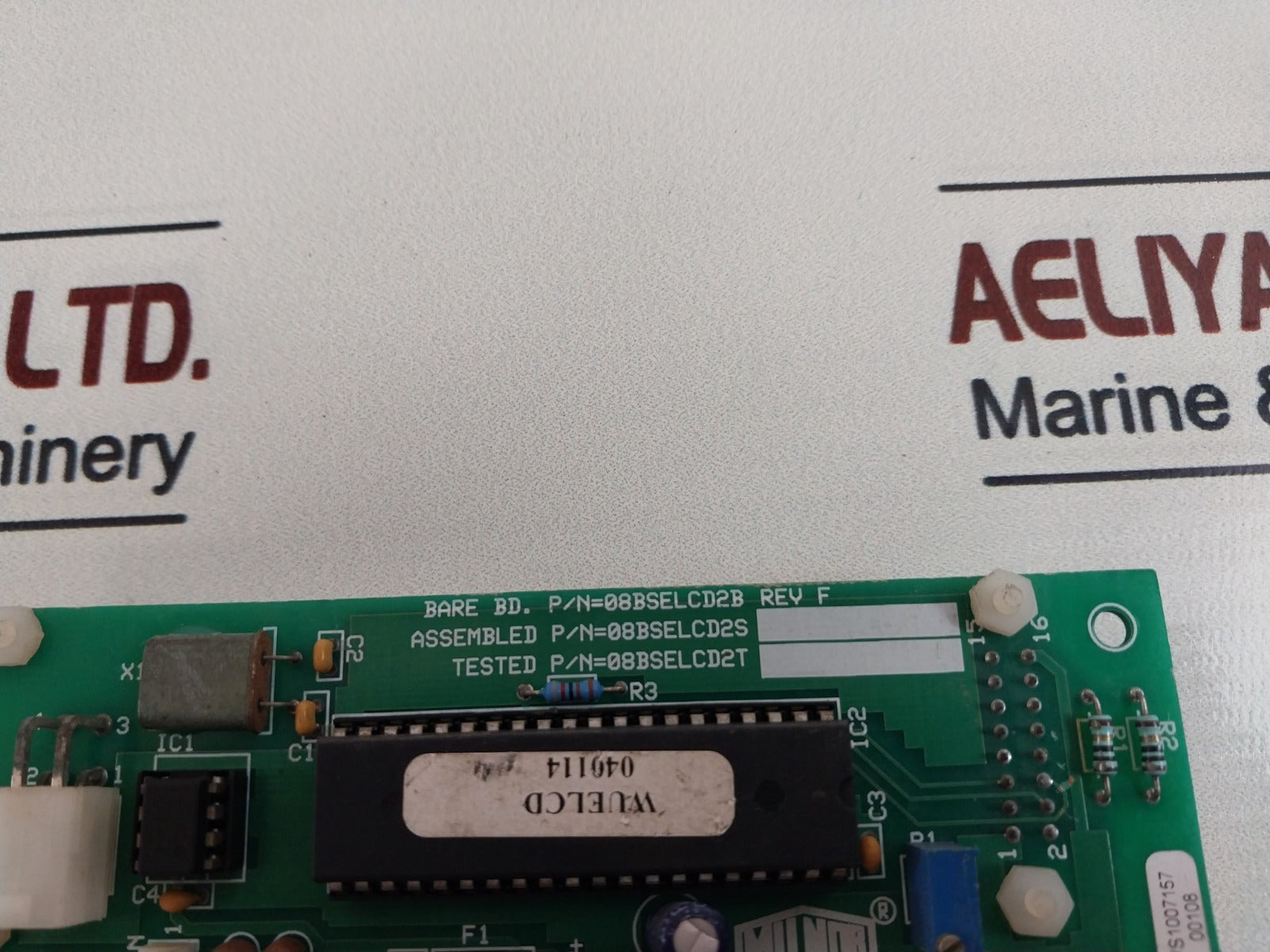 Milnor 08Bselcd2B Ttl Lcd Buffer Board 08Bselcd2T
