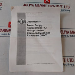 Milnor 08Pss3401N Power Supply Kit