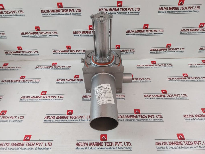 Milnor A14 06500 Dump Valve Assy = 4” Ntp Ss