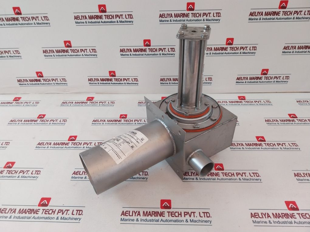 Milnor A14 06500 Dump Valve Assy = 4” Ntp Ss