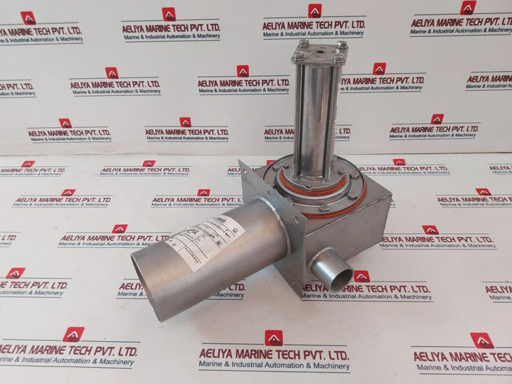 Milnor A14 06500 Dump Valve Assy = 4” Ntp Ss