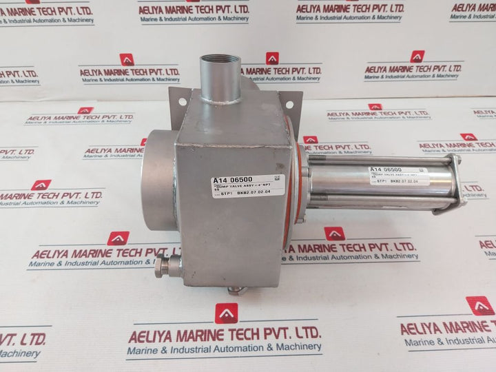 Milnor A14 06500 Dump Valve Assy = 4” Ntp Ss