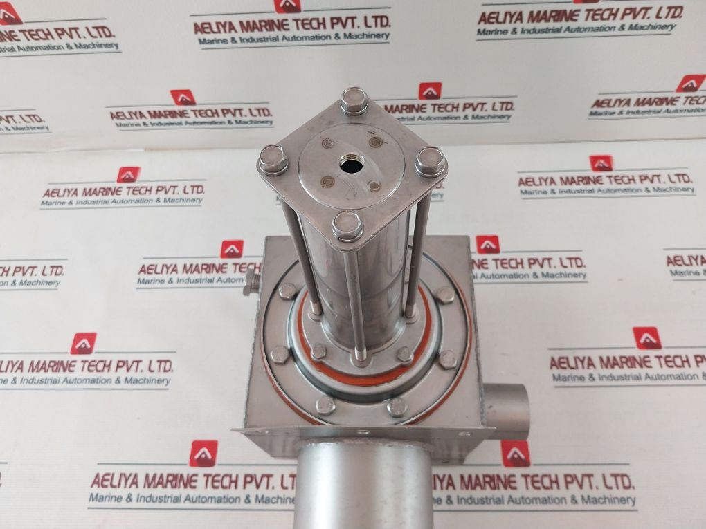 Milnor A14 06500 Dump Valve Assy = 4” Ntp Ss