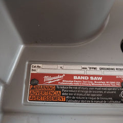 Milwaukee 6225 Heavy-duty Corded Band Saw
