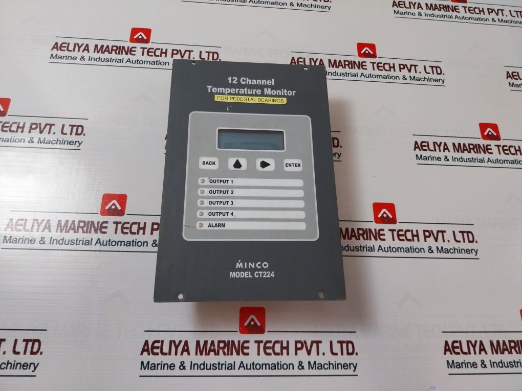 Minco Ct224A1A 12-channel Temperature Monitor