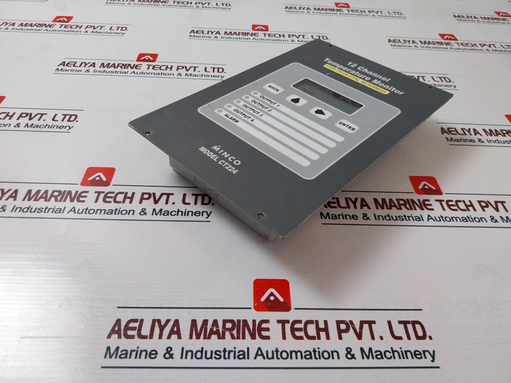 Minco Ct224A1A 12-channel Temperature Monitor