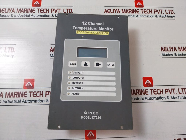 Minco Ct224A1A 12-channel Temperature Monitor