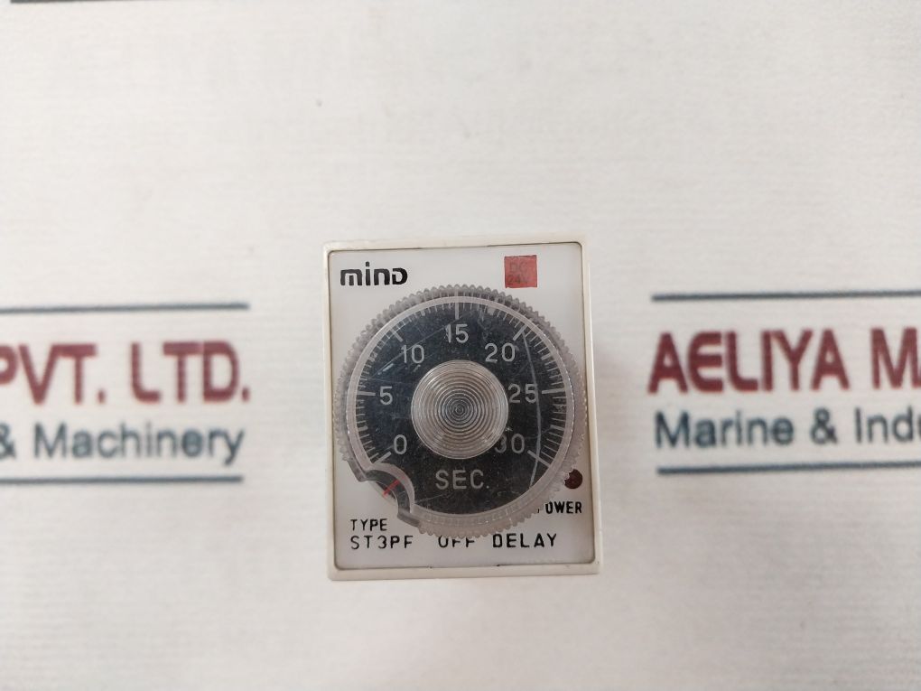 Mind St3Pf Off Delay Timer 0-30 Sec Ac240V 3A