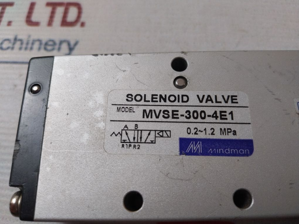Mindman Mvse-300-4E1 Solenoid Valve