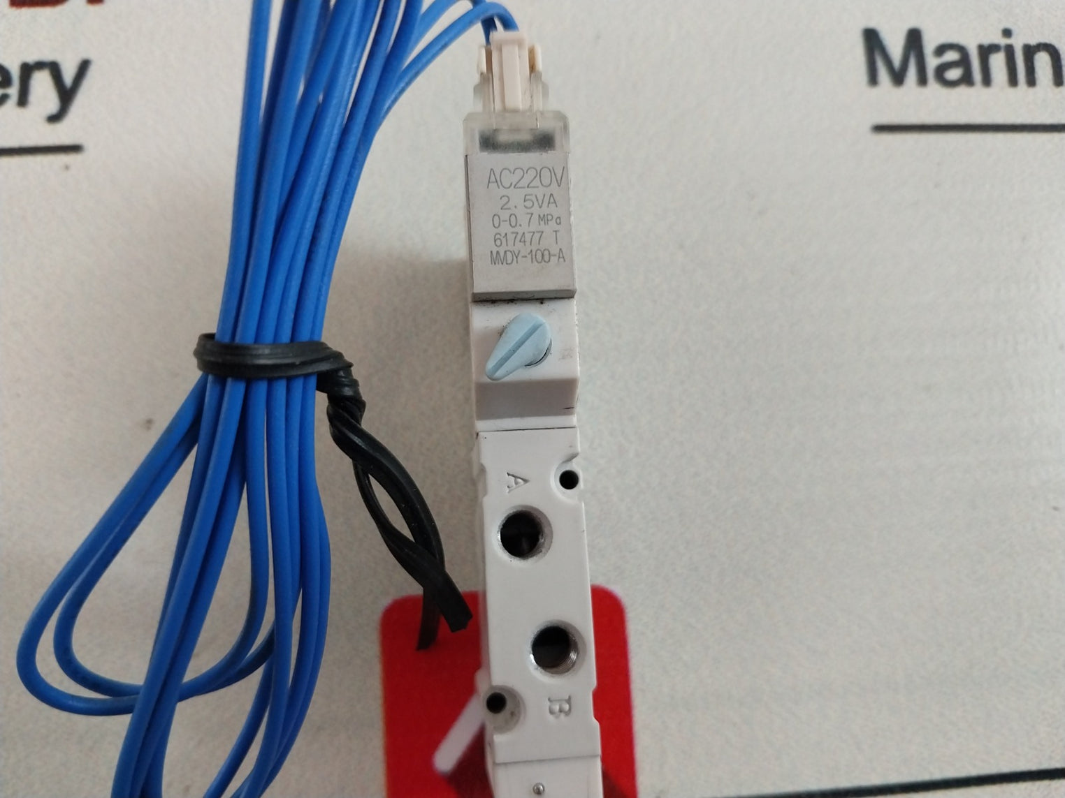 Mindman Mvsy-100-4E1 Solenoid Valve 220V Ac