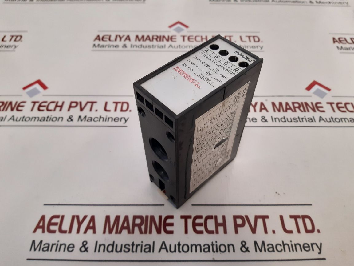 Minilec Cts 20 Amp Current Convertor
