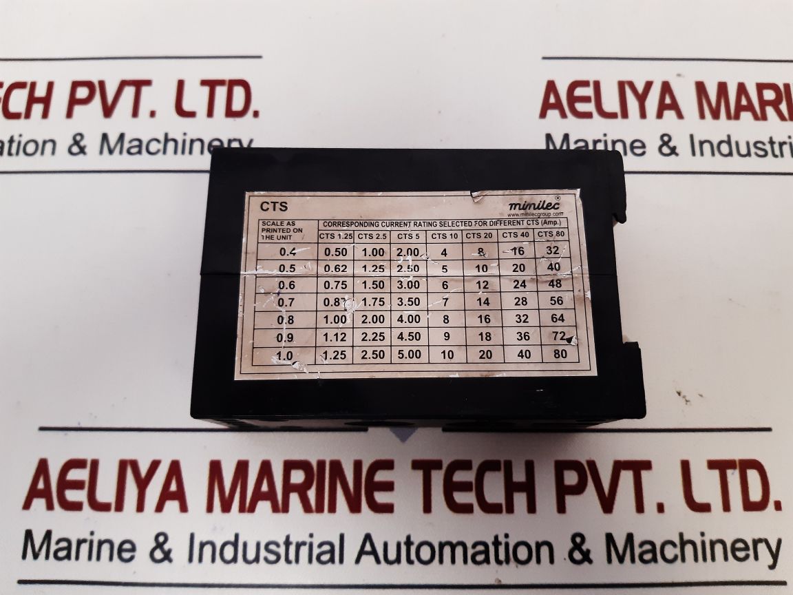 Minilec Cts 80 Current Convertor 80 Amp
