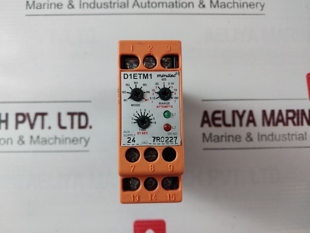 Minilec D1 Etm1 Electronic Multifunction Timer